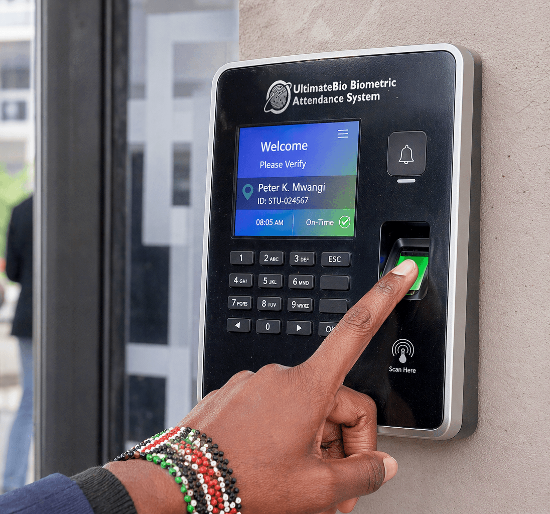 Biometric attendance management preview