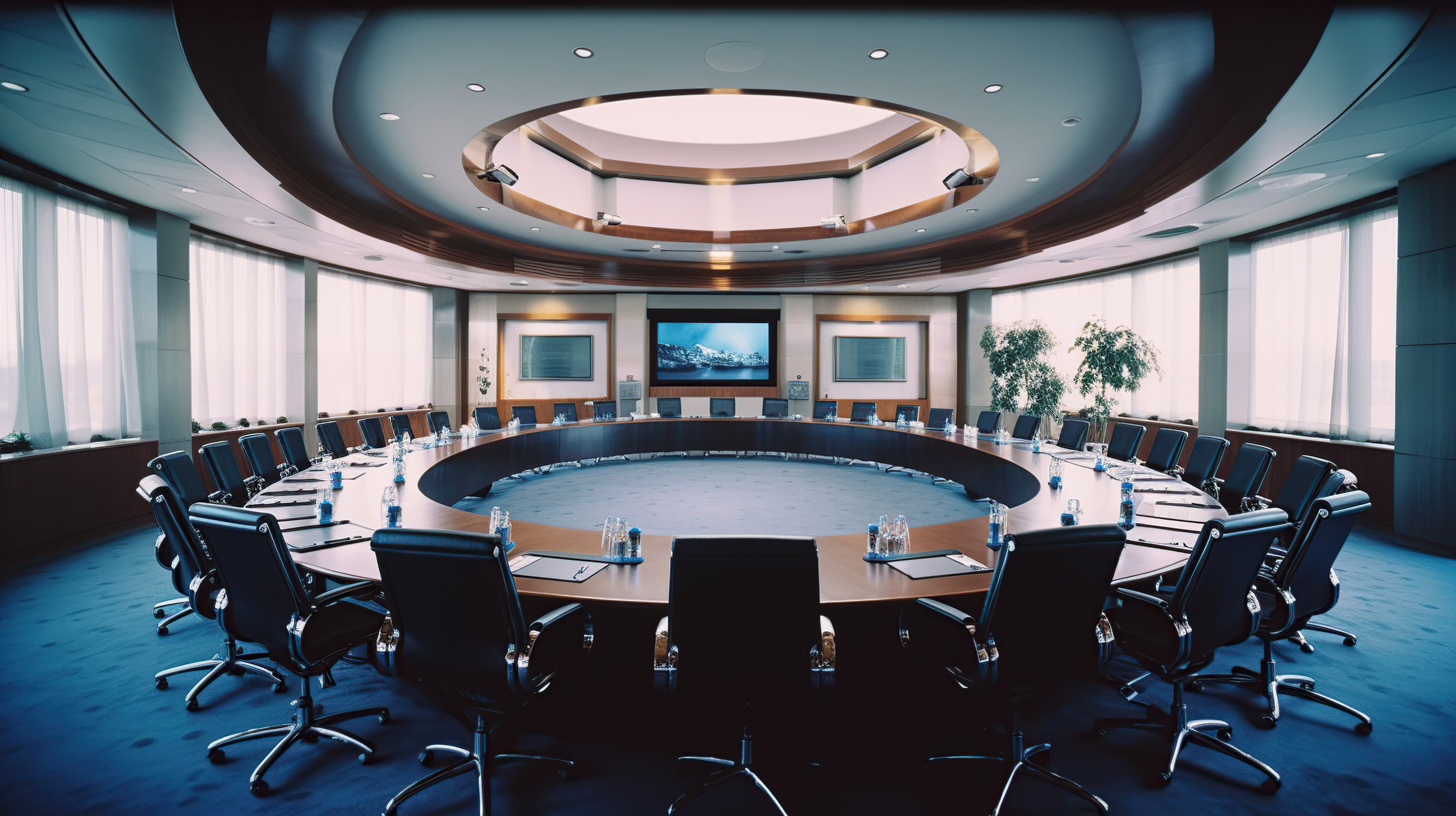 Conference audience and event operations